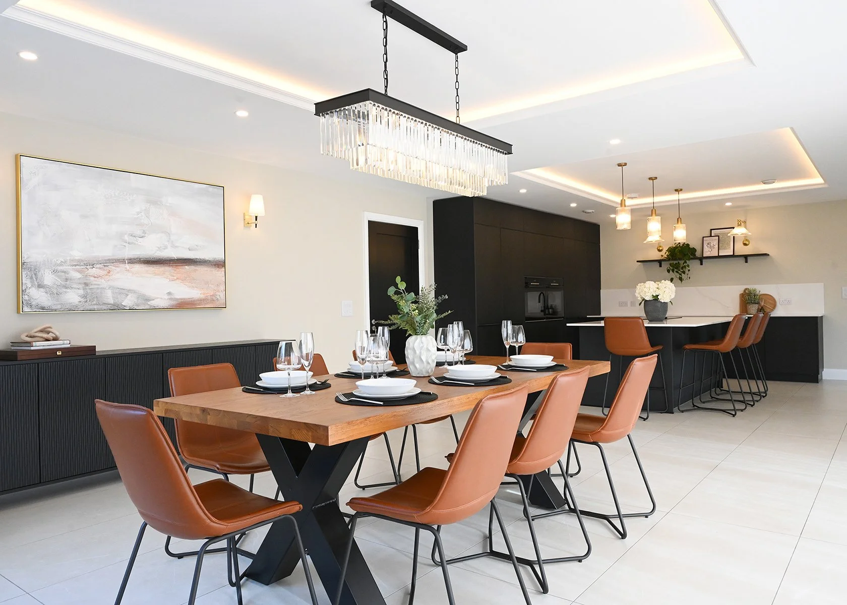 Contemporary Kitchen by Kube Kitchens in a Private Residential Project in Cork