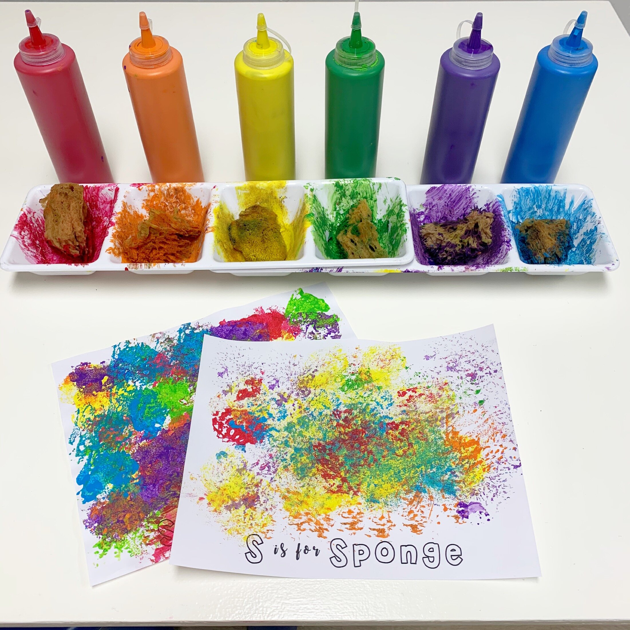 Sponge Painting