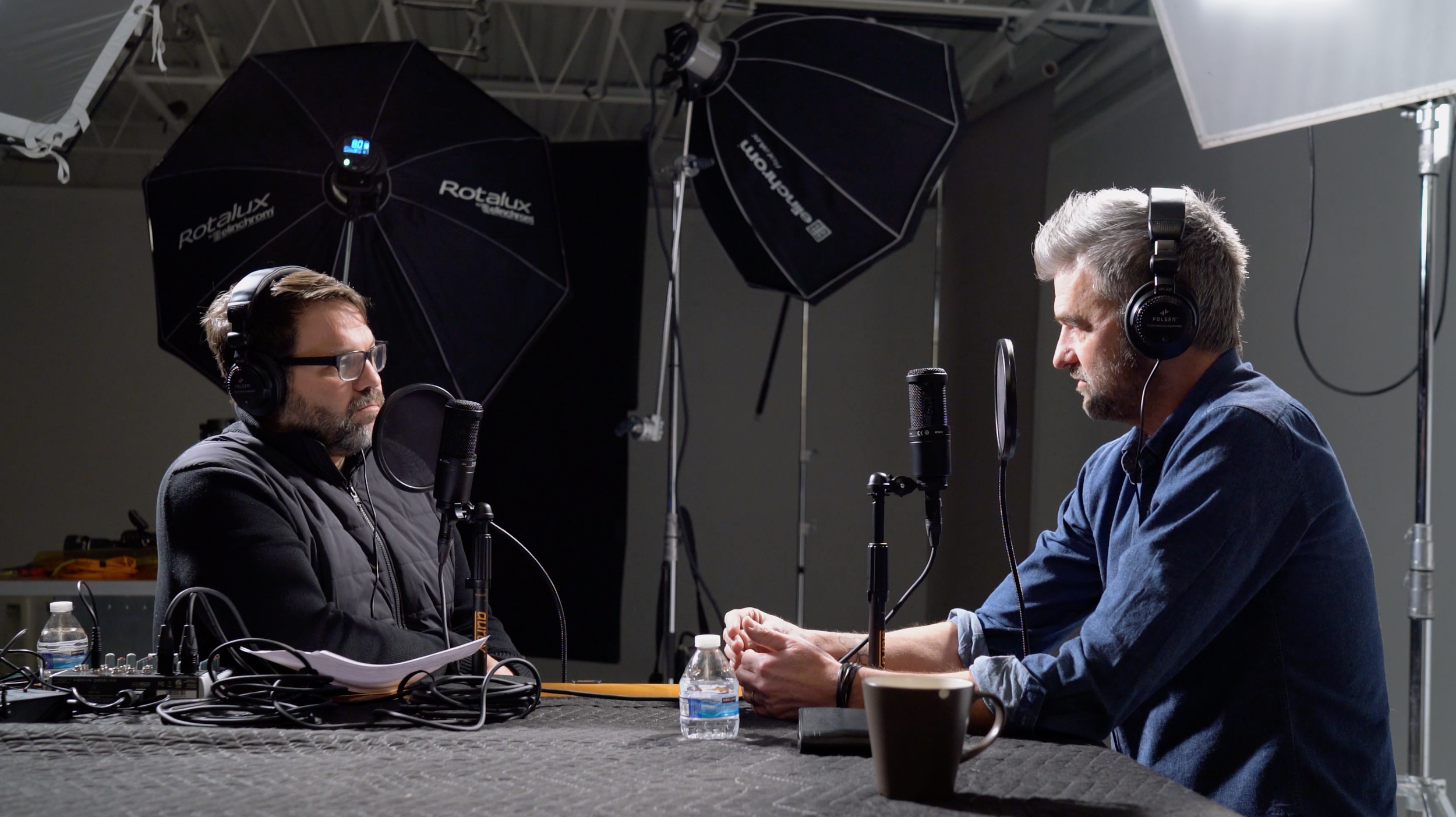 Brian talks with his very first guest, singer/songwriter/actor, Brian Vander Ark