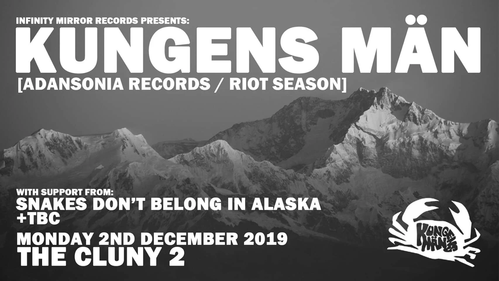 Kungens Män at The Cluny 2