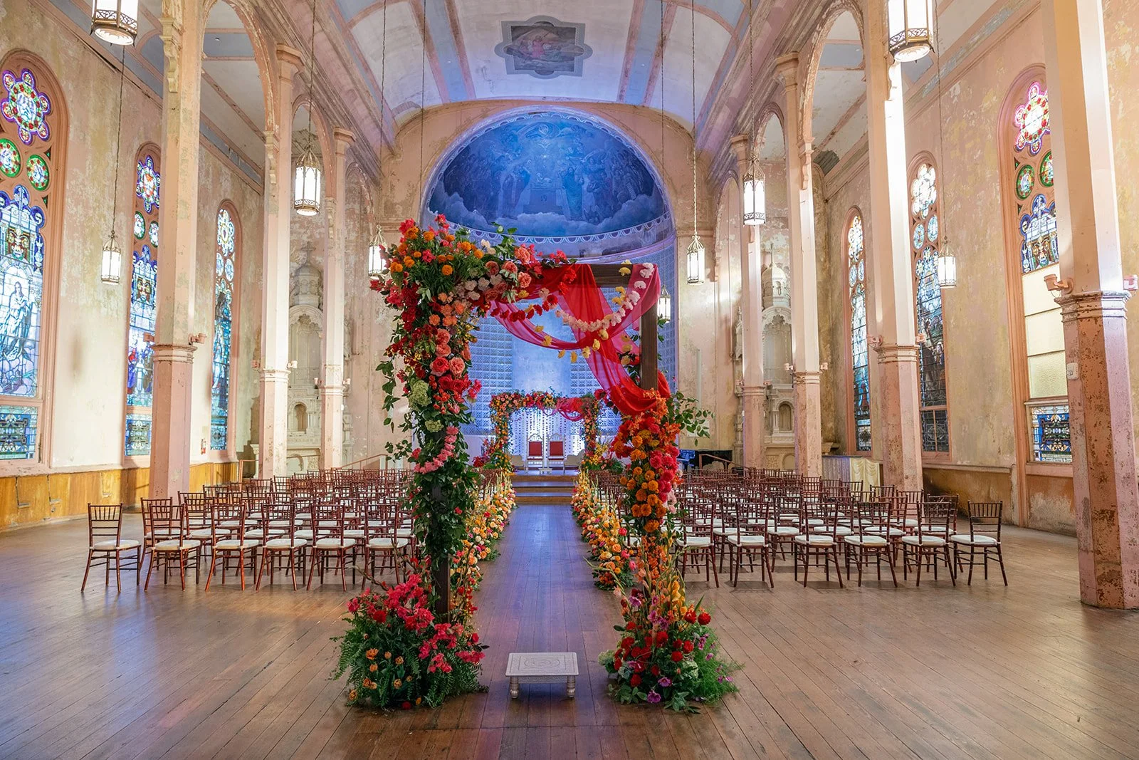 Hotel Peter and Paul New Orleans Indian wedding. Indian Hindu wedding planned and designed by Everly Event Planning & Design. The best Indian wedding planner in New Orleans.