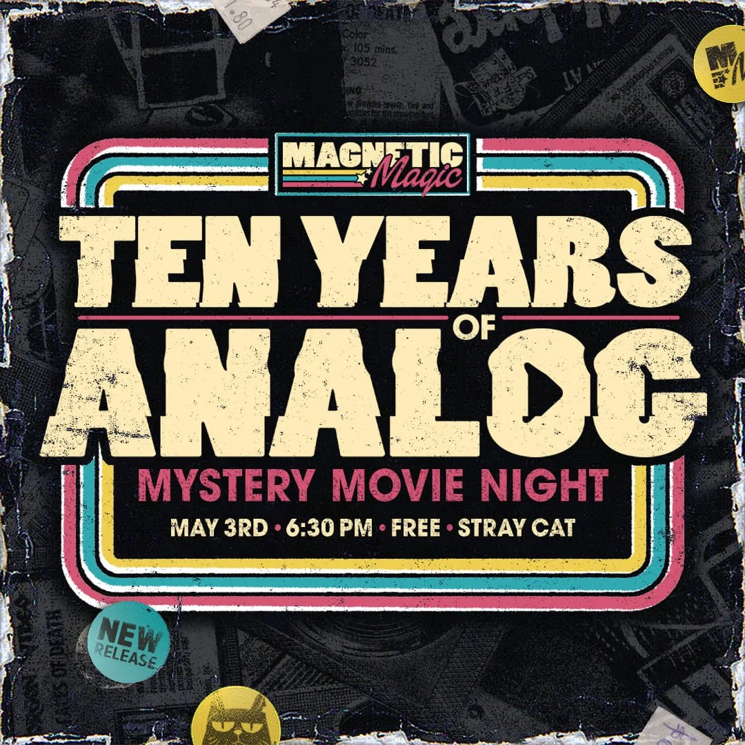 10 Years of Analog: Mystery Movie Night