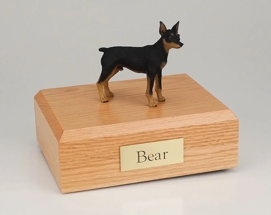 Miniature Pincher Pet Urn