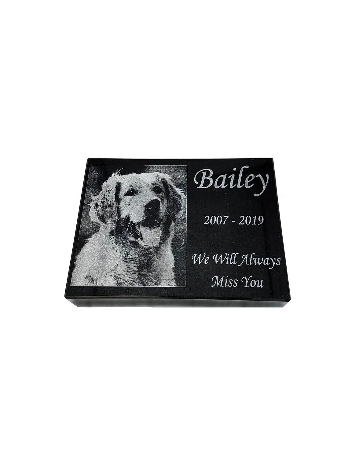 Custom Granite Grave Memorial Marker 6 Lines