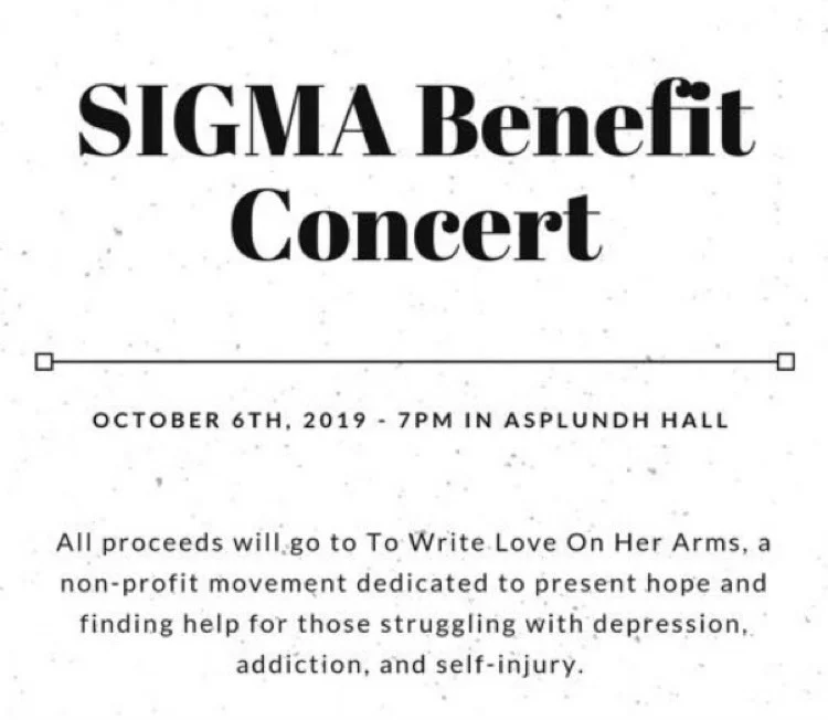 Sigma Benefit Concert