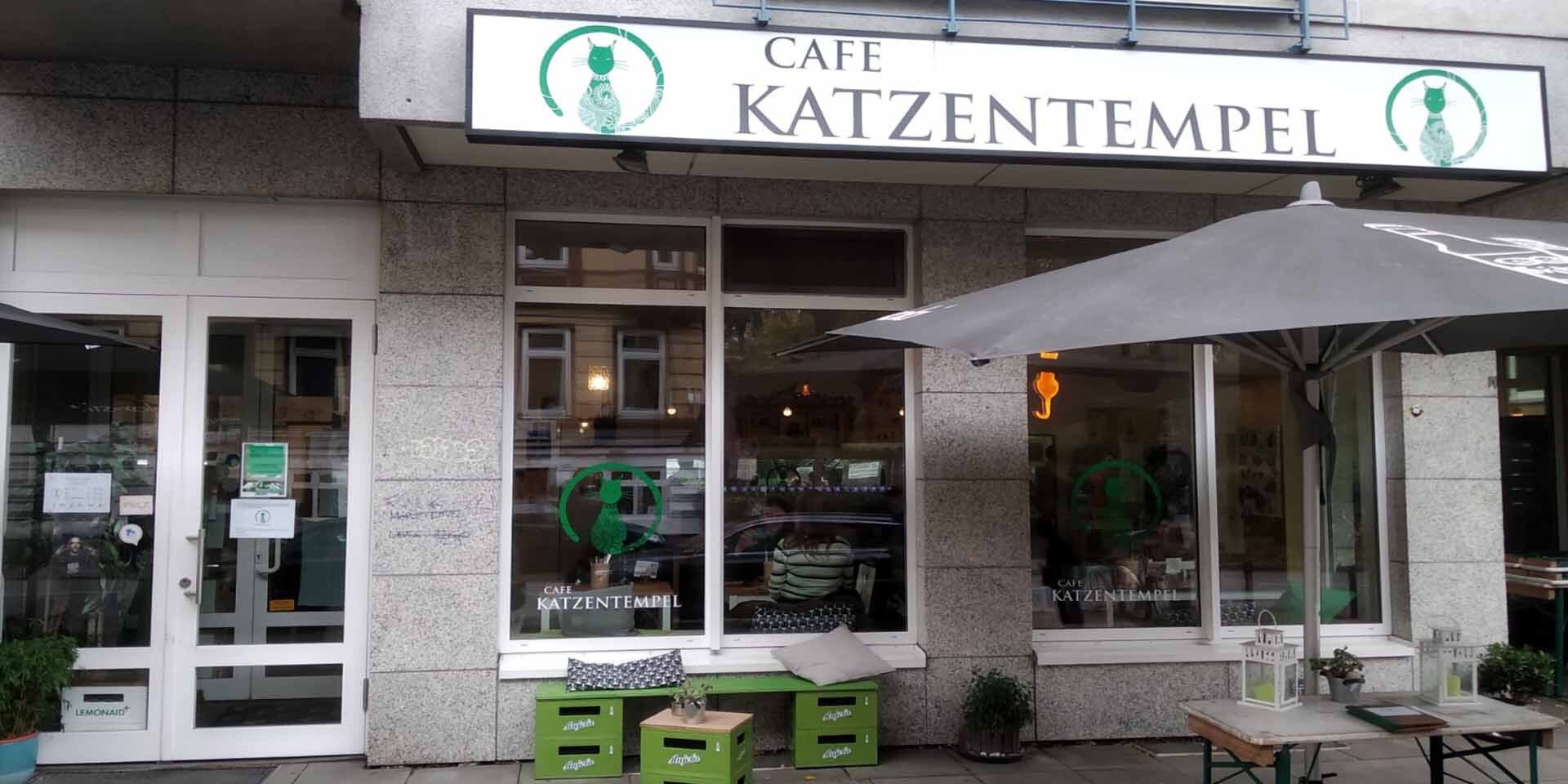 Fachada del Katzentempel Hamburg