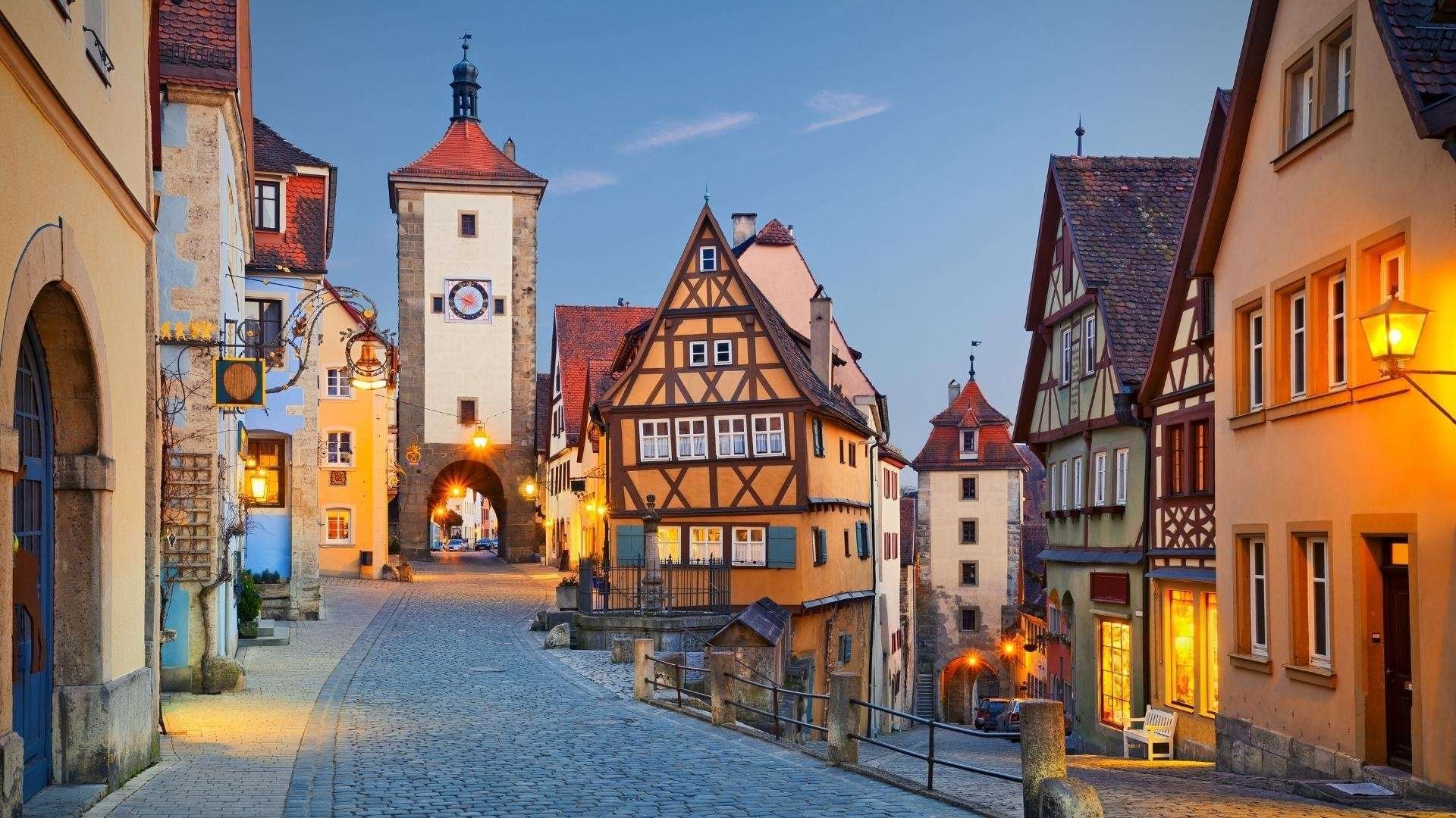 Rothenburg es una de las ciudades más bonitas de la ruta romántica de Alemania