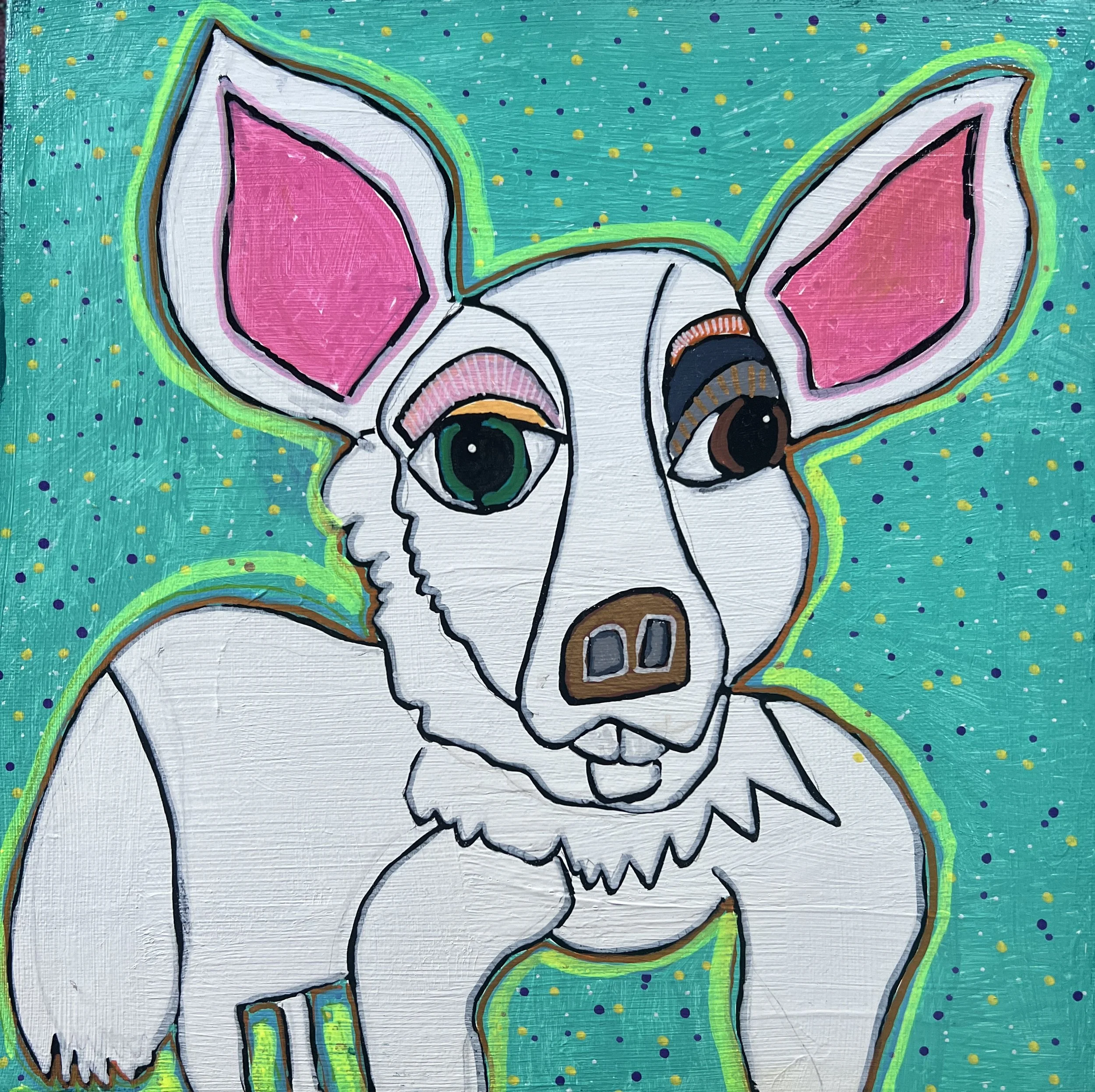 White Wolf Dog (SOLD)