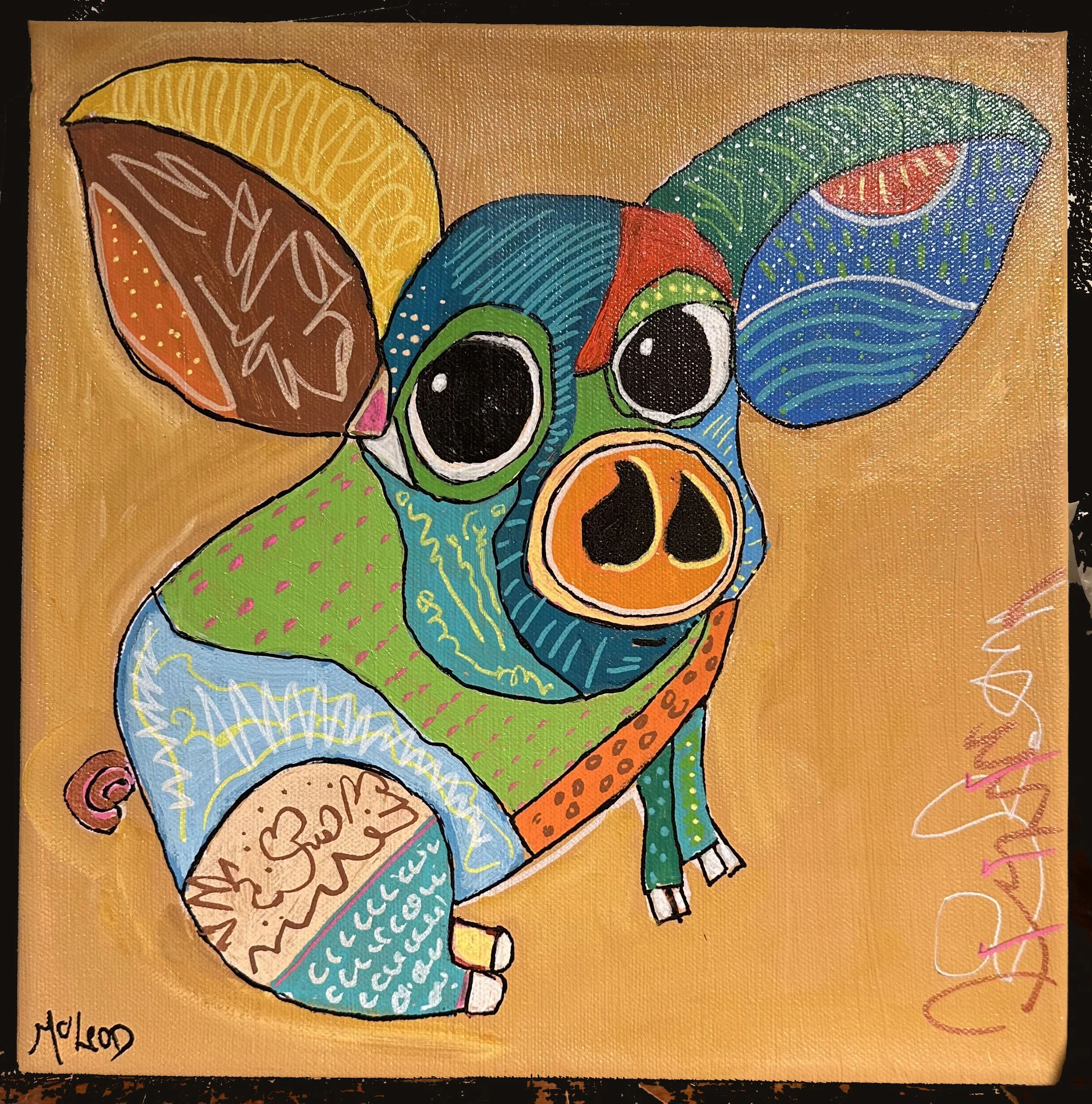 Beaumont the Pig (SOLD)