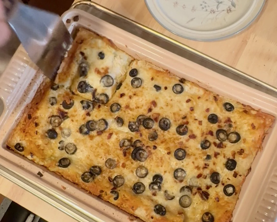 Pollo Verde Enchilada Lasagna (I Meant to Make Enchiladas)