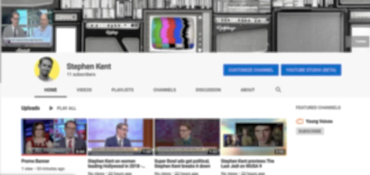 Wading into YouTube! 