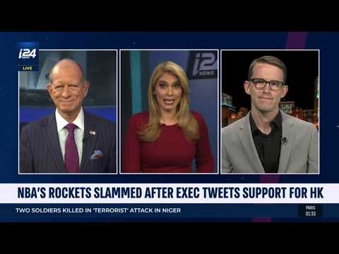 i24 News: The NBA caves for China's money on the question of #HongKong support