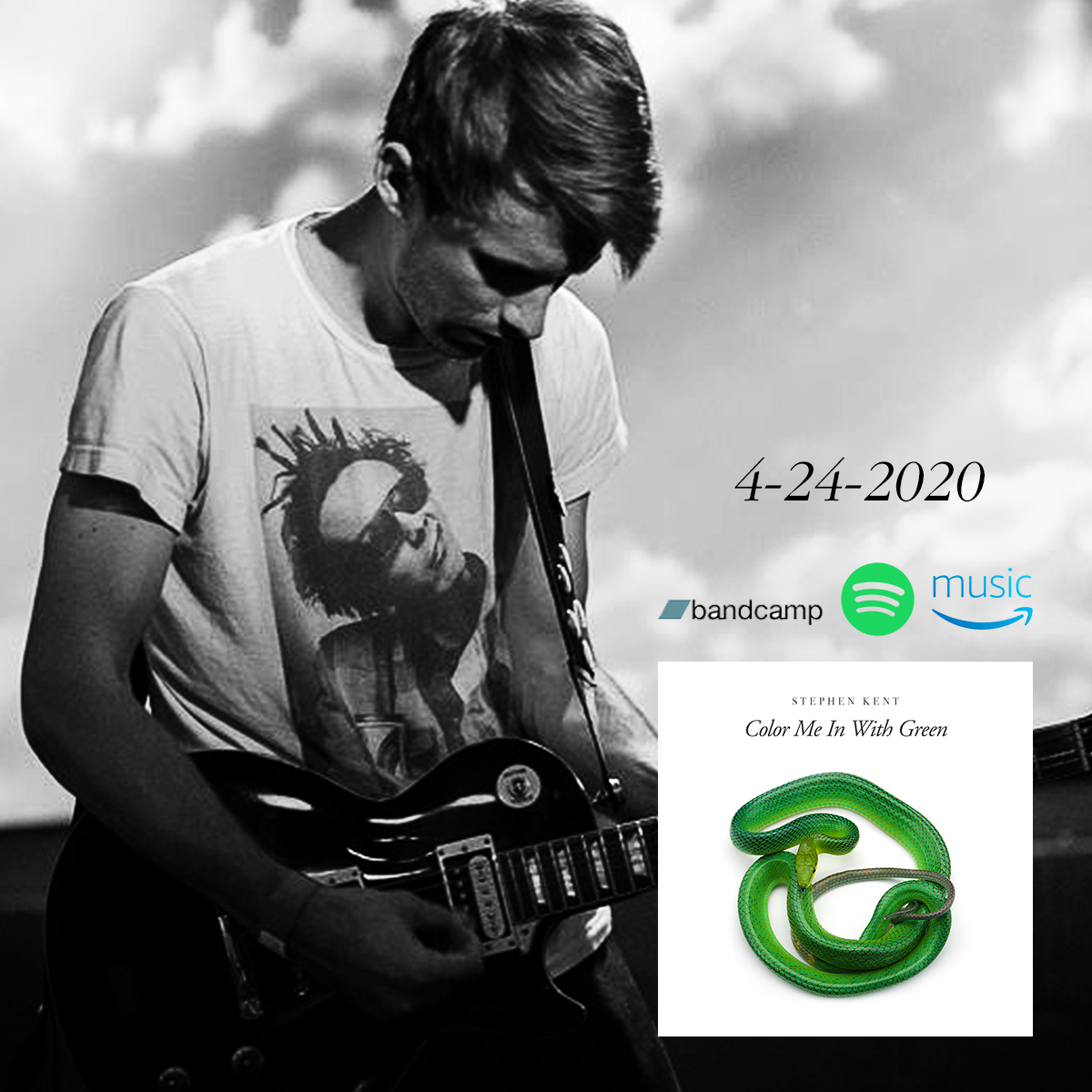 New music from Stephen Kent, "Rhythm of Peace" now streaming on Spotify