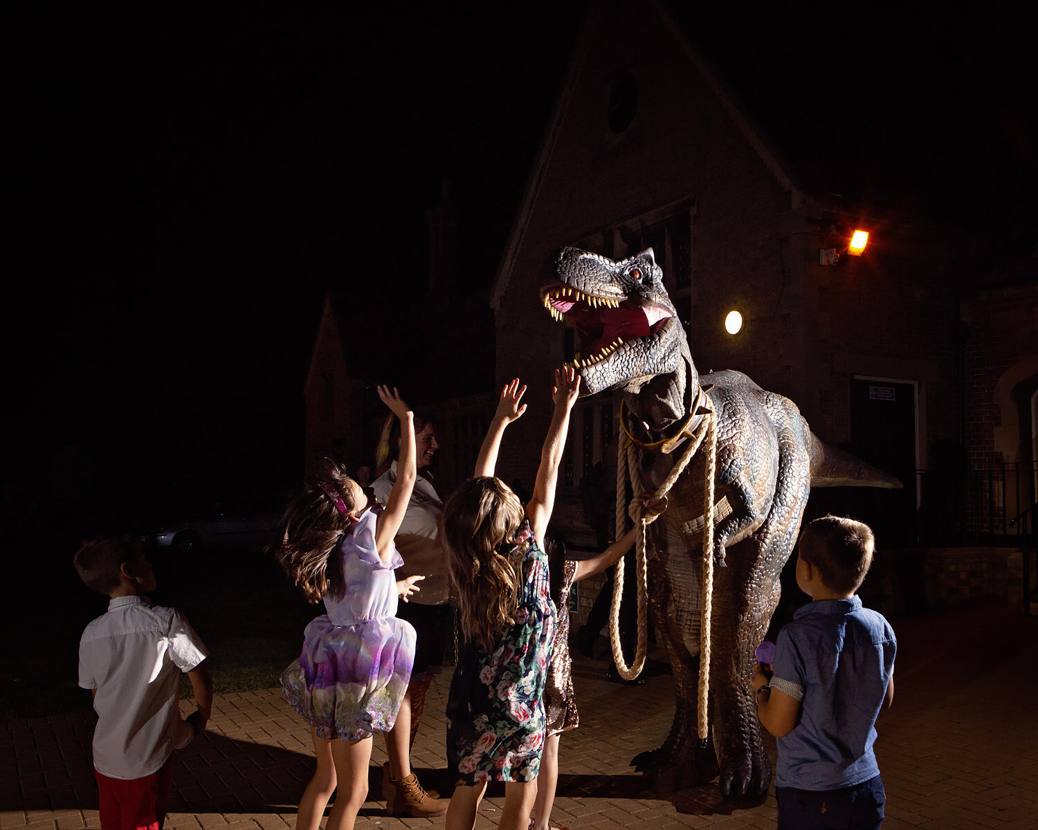 Biker wedding with dinosaur Thorney Abbey (99).jpg