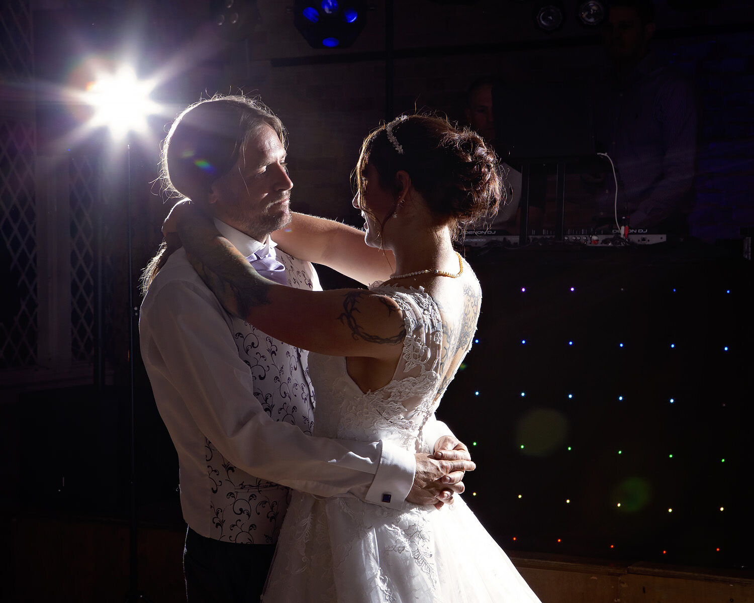 Biker wedding with dinosaur Thorney Abbey (81).jpg