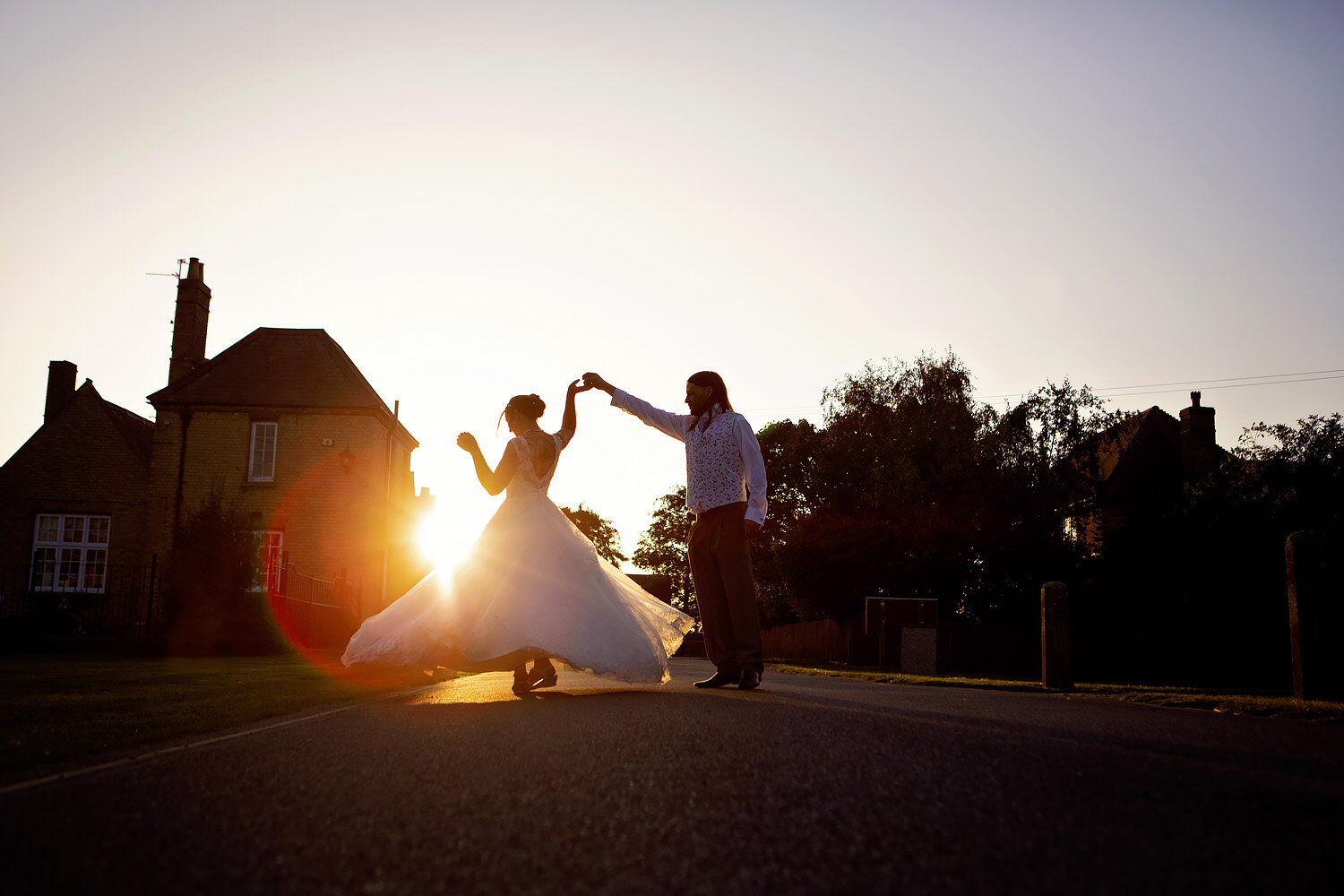 Biker wedding with dinosaur Thorney Abbey (75).jpg