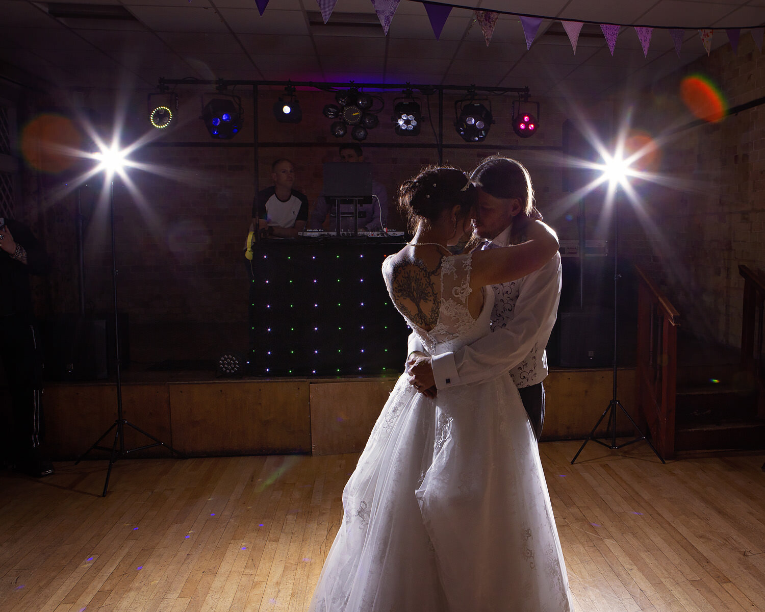 Biker wedding with dinosaur Thorney Abbey (76).jpg