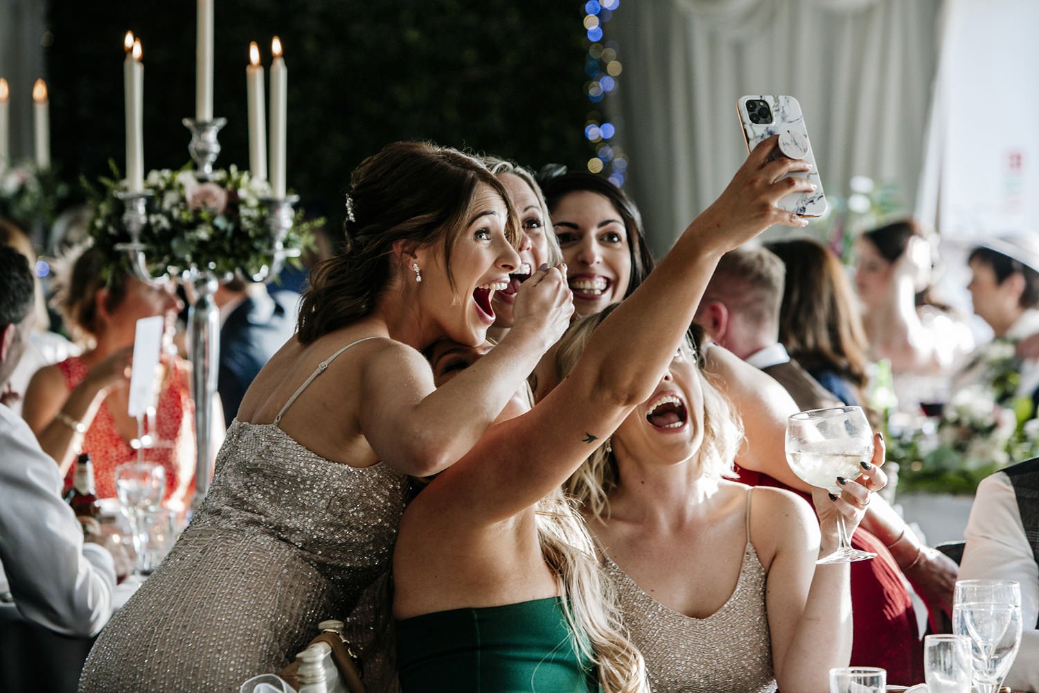 wedding selfies