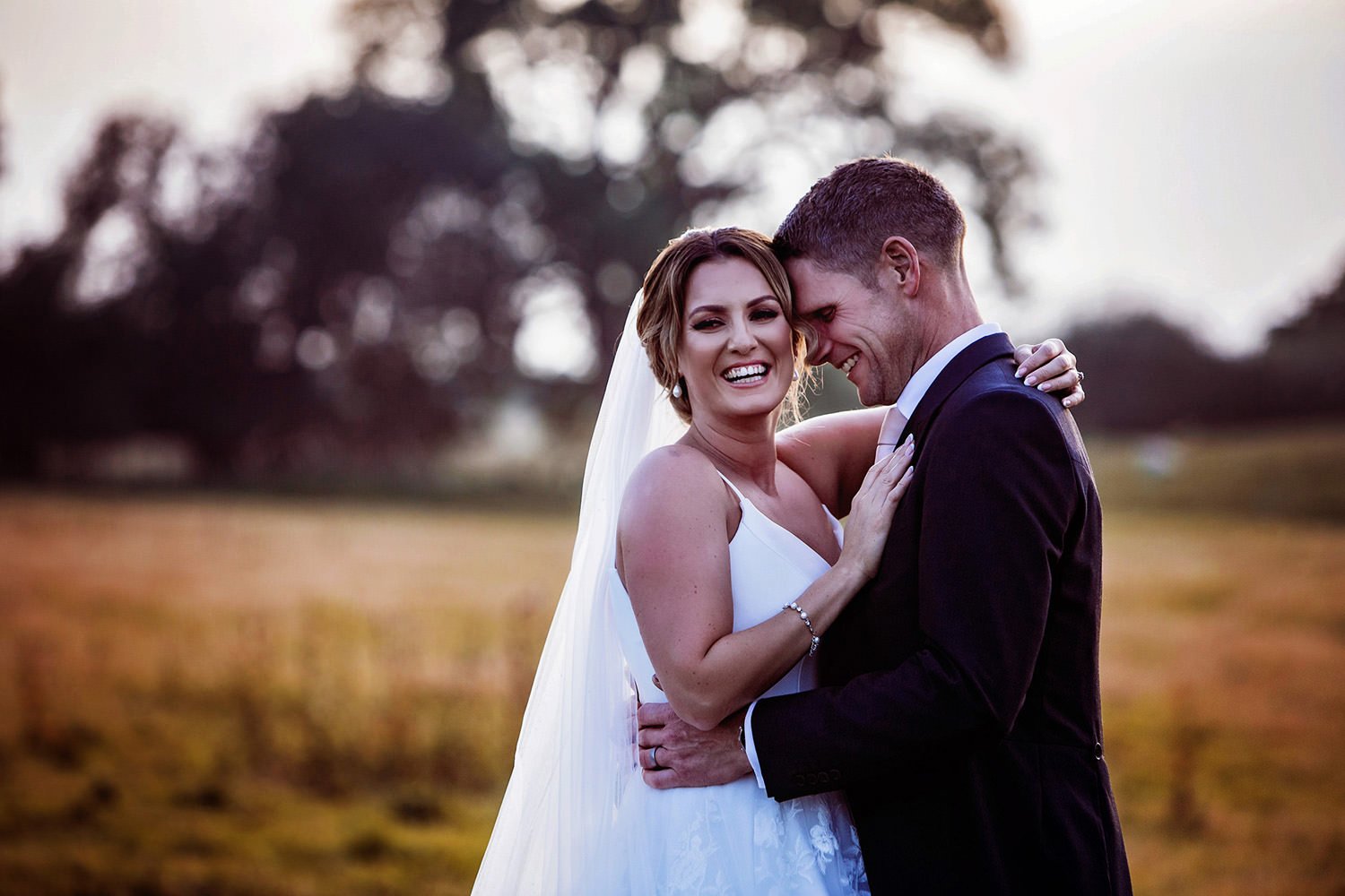 The Granary at Fawsley bride and groom