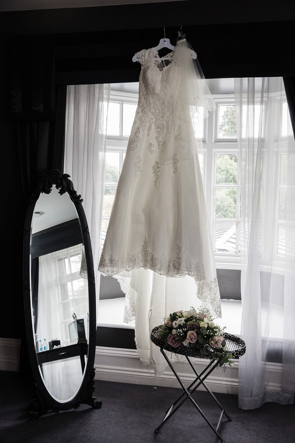 Swynford Manor has a great bridal room for getting ready in