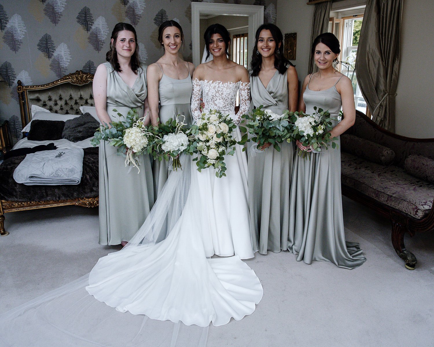 Bridesmaids at Barrington Hall