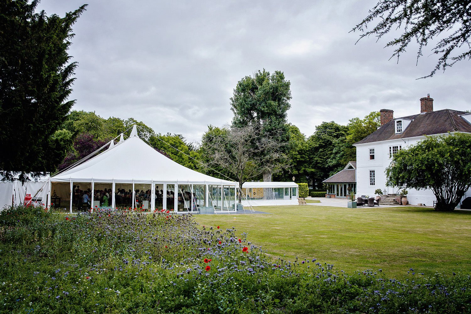 Barrington Hall marquee