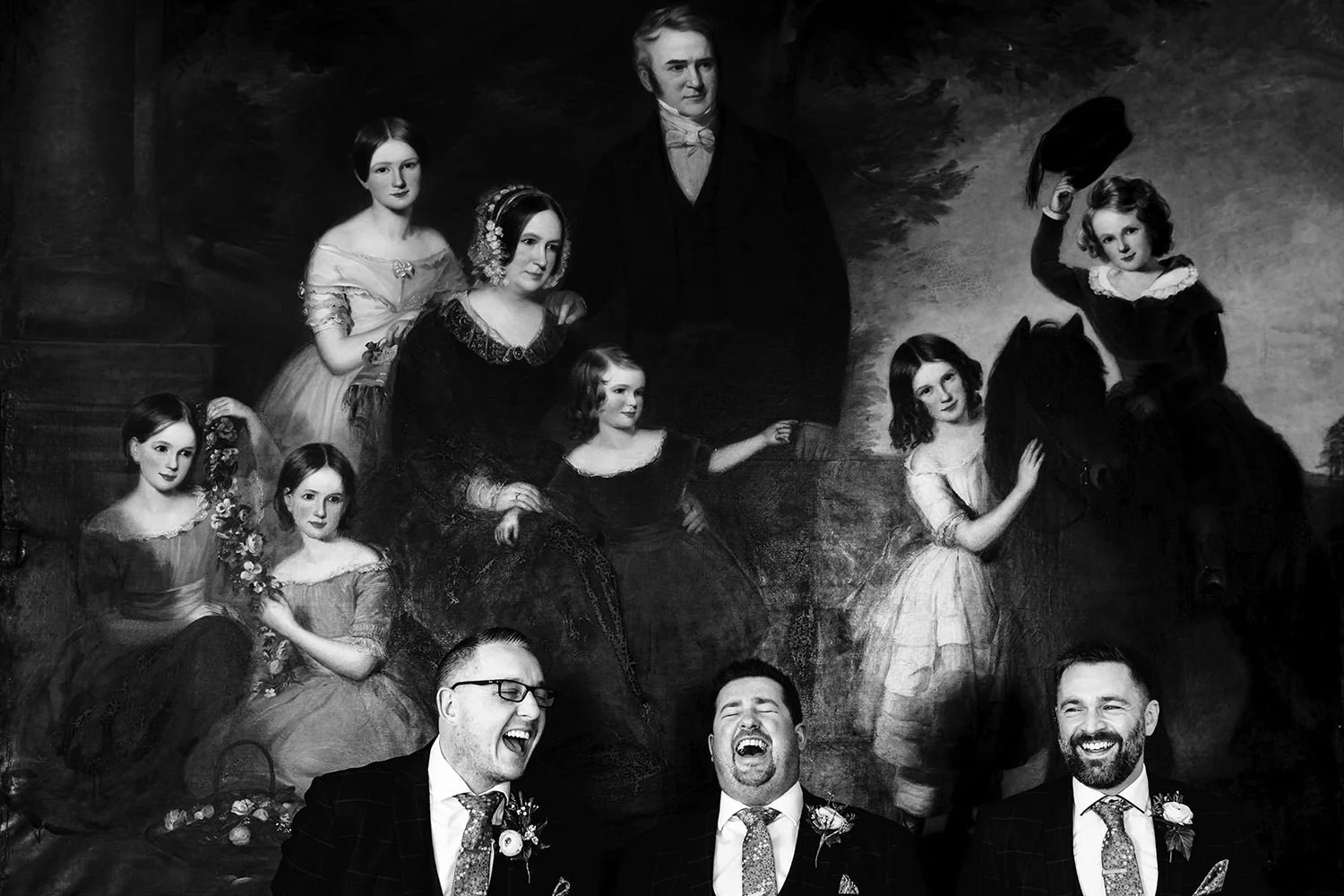 Creative Groomsmen photo