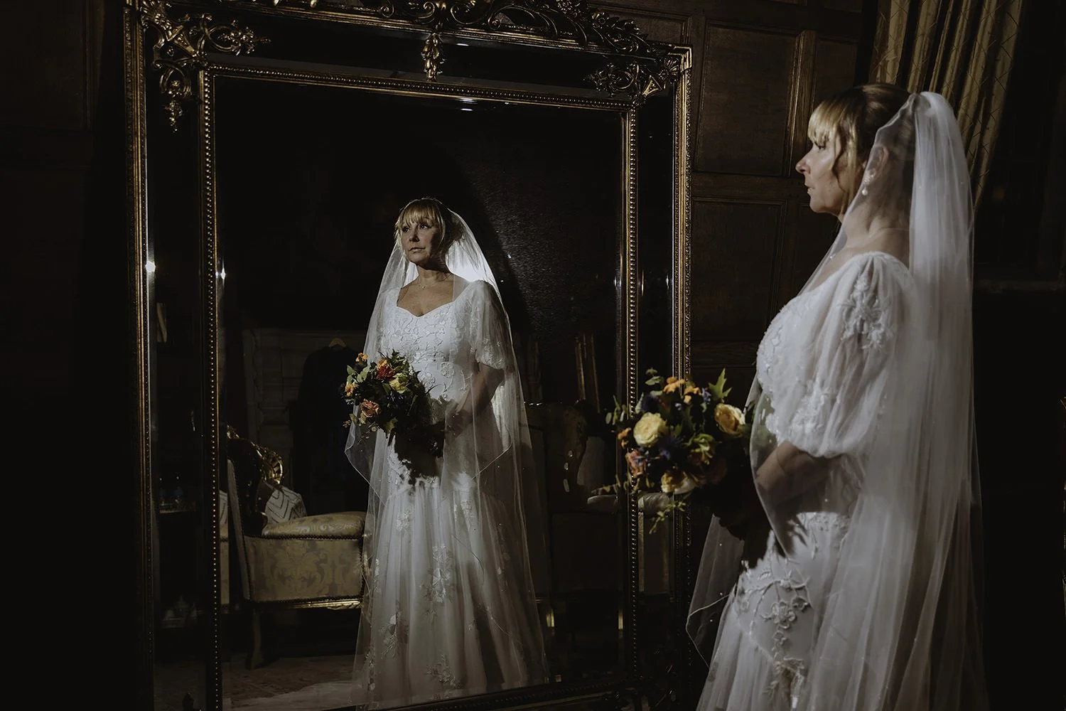 Hengrave Hall bridal suite