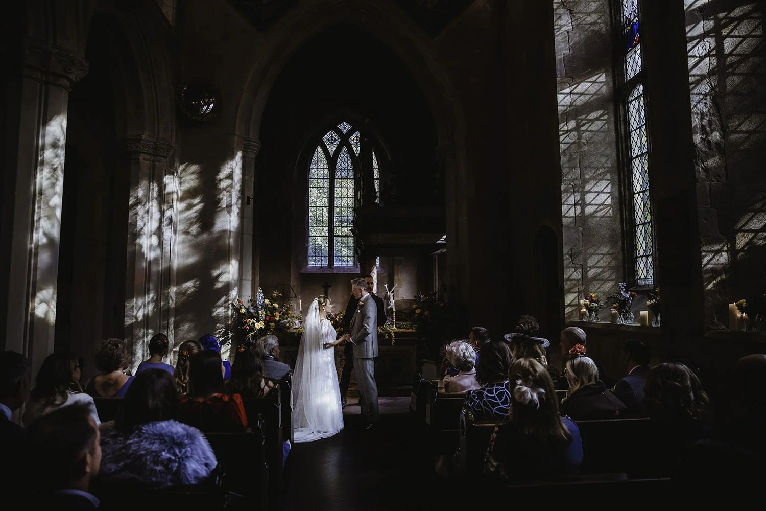 Hengrave Hall church wedding ceremony