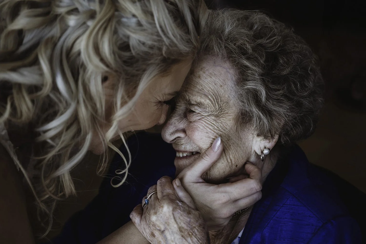 Bride and her grandma