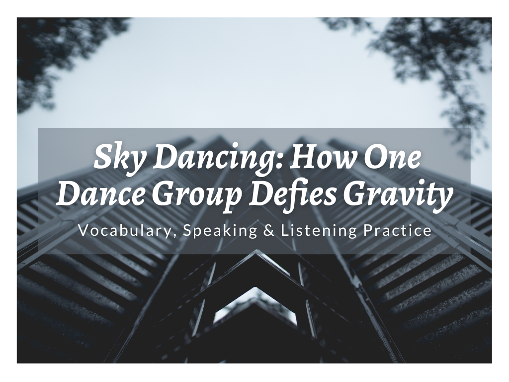 ESL Lesson Plans for Adults Intermediate Sky Dancing