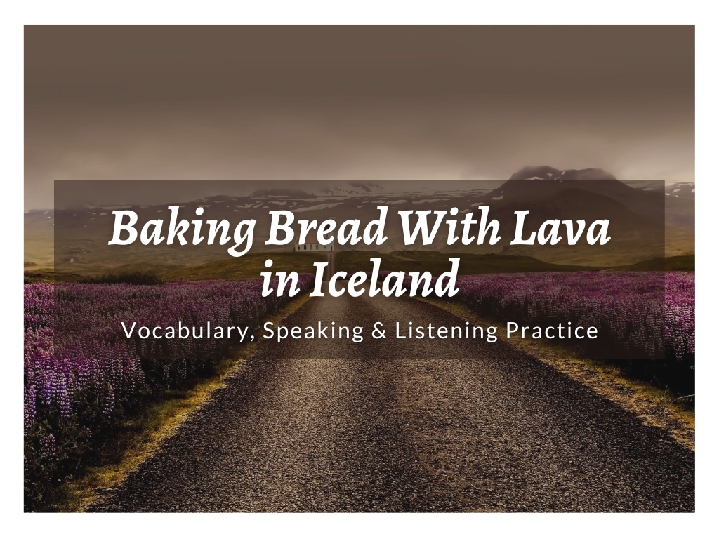 Food ESL Lesson Plan Iceland Bread 