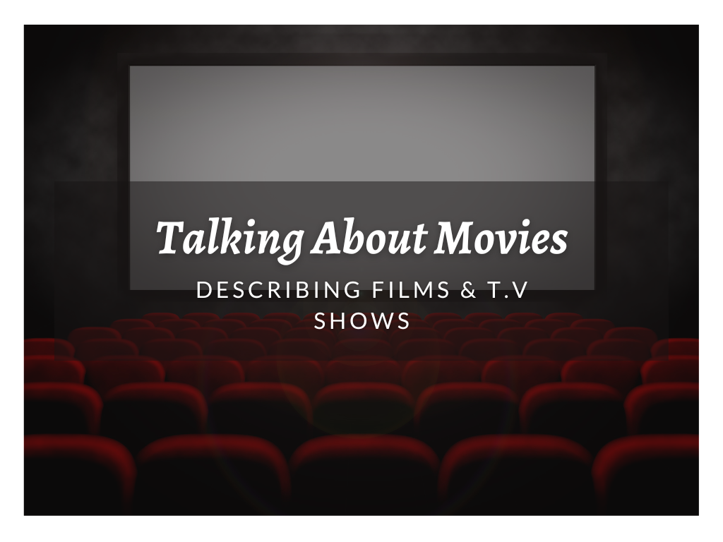 ESL Lesson Plans Movies Describing Films