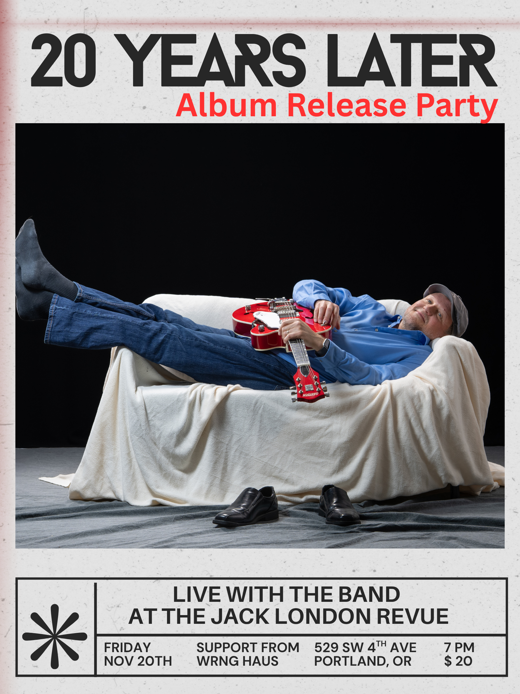 "20 Years Later" Party in Portland on Friday Nov 20th