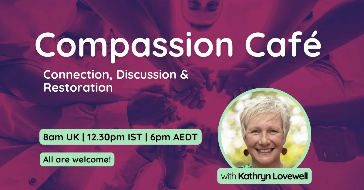 Compassion Café: Morning UK A Place for Connection, Discussion and Restoration