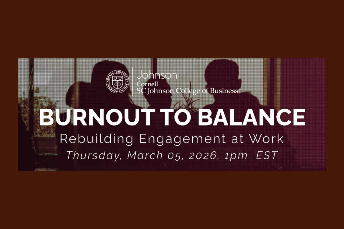 Burnout to Balance: Rebuilding Engagement at Work