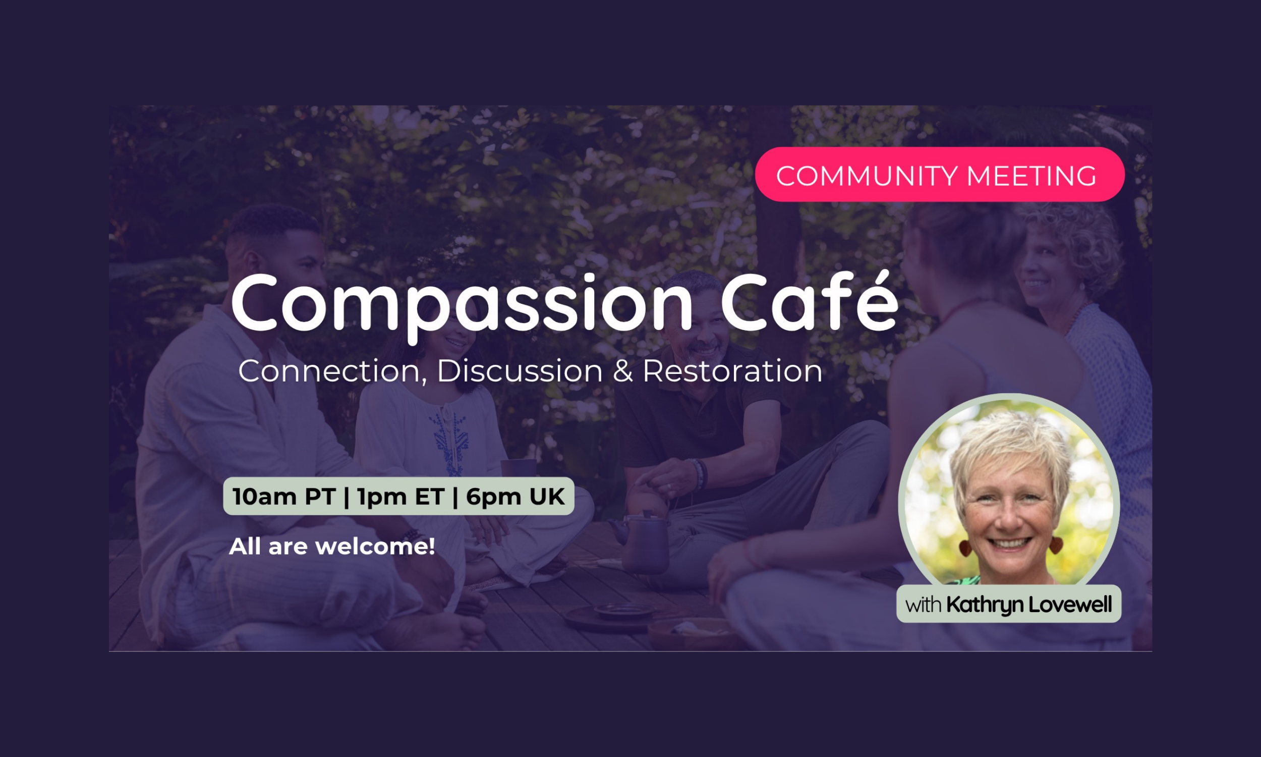 Compassion Café: A Place for Connection, Discussion and Restoration 