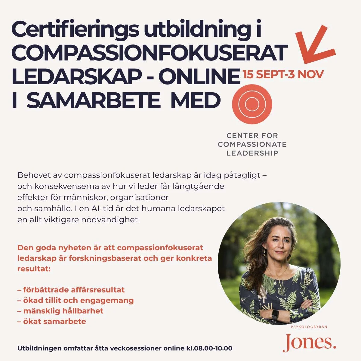 Compassionate Leadership Certification Training – på svenska och online