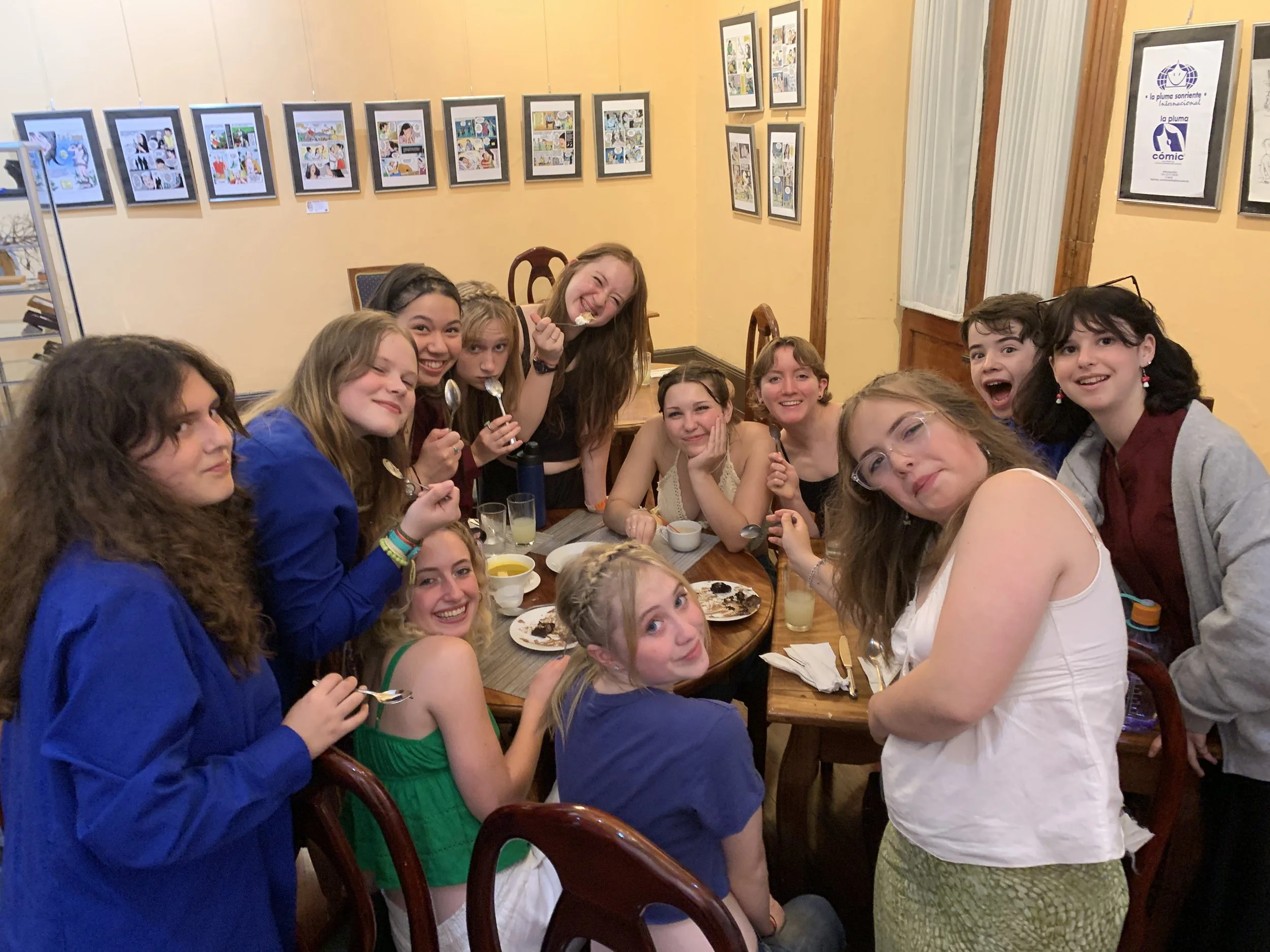 Days 9 and 10: Singing for Peace, Pizza, and a Party (in the Engine Room!)