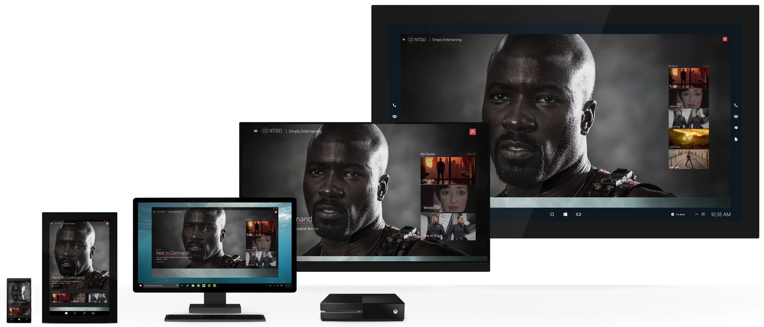 As part of Microsoft's universal platform campaign, Windows 10 apps needed to function any any platform from phone to television.