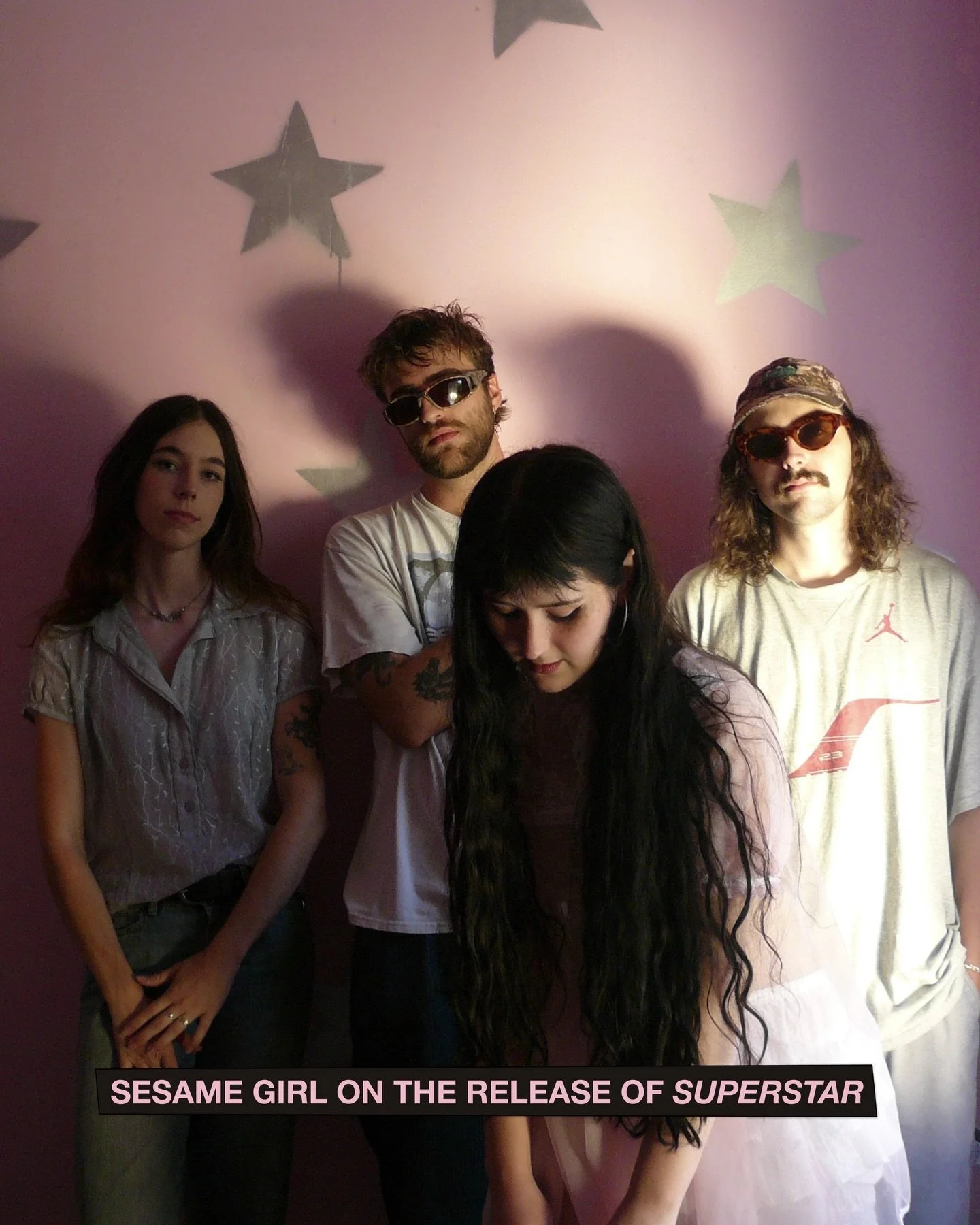 @sesamegurl are shimmering and slide-guitaring more than ever in their brand new song Superstar, out today. It&rsquo;s a special and sweet ode to friendship and championing your friends as they do great things.

Out the back of Dicey Riley&rsquo;s, w