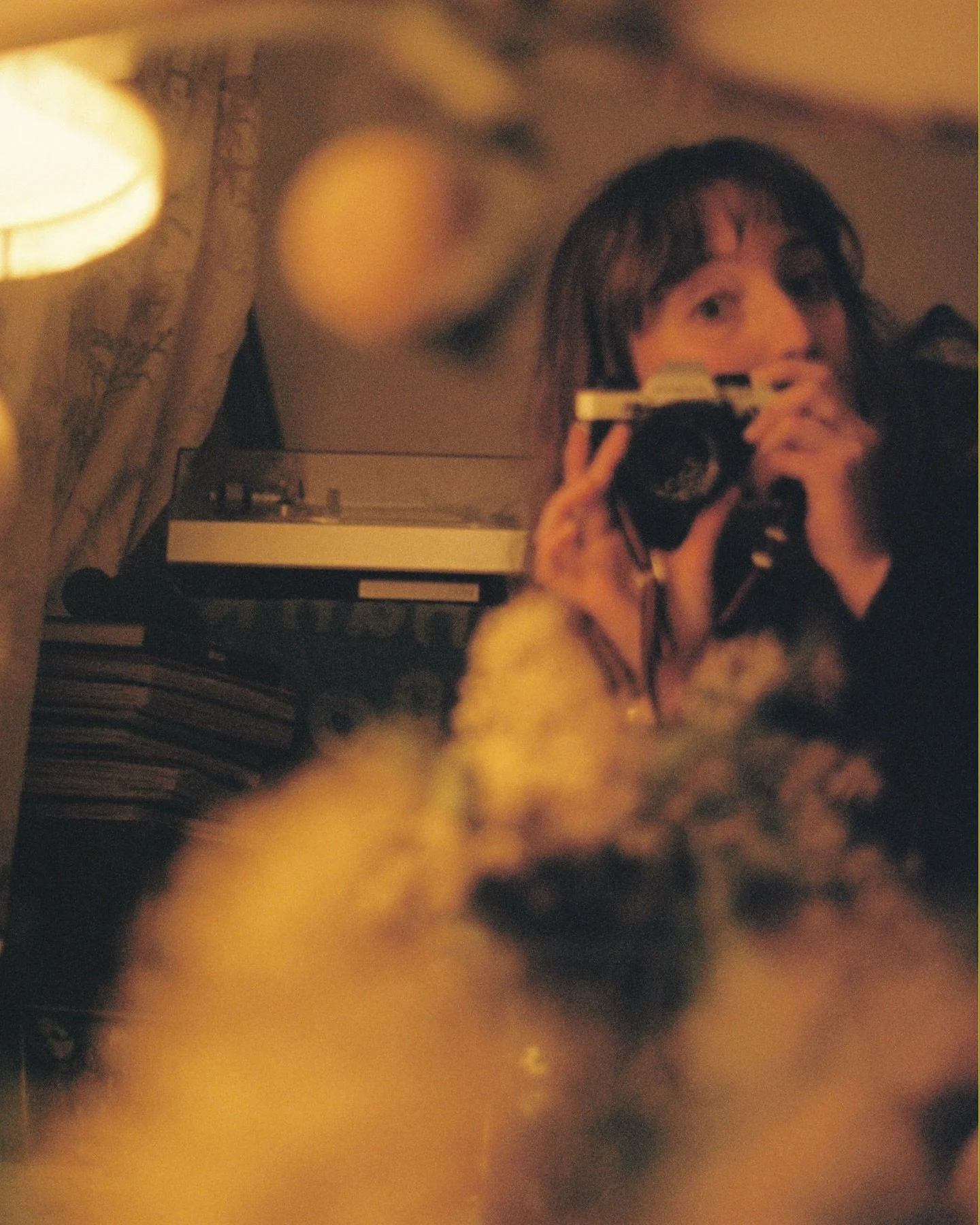 Sarah Pilbeam, who goes by @sarahvisionland is a photographer and videographer, known for her work within the music scene. The art she produces extends into poetry and collage (she created the covers for this issue!) feels effortless, she sees a mome