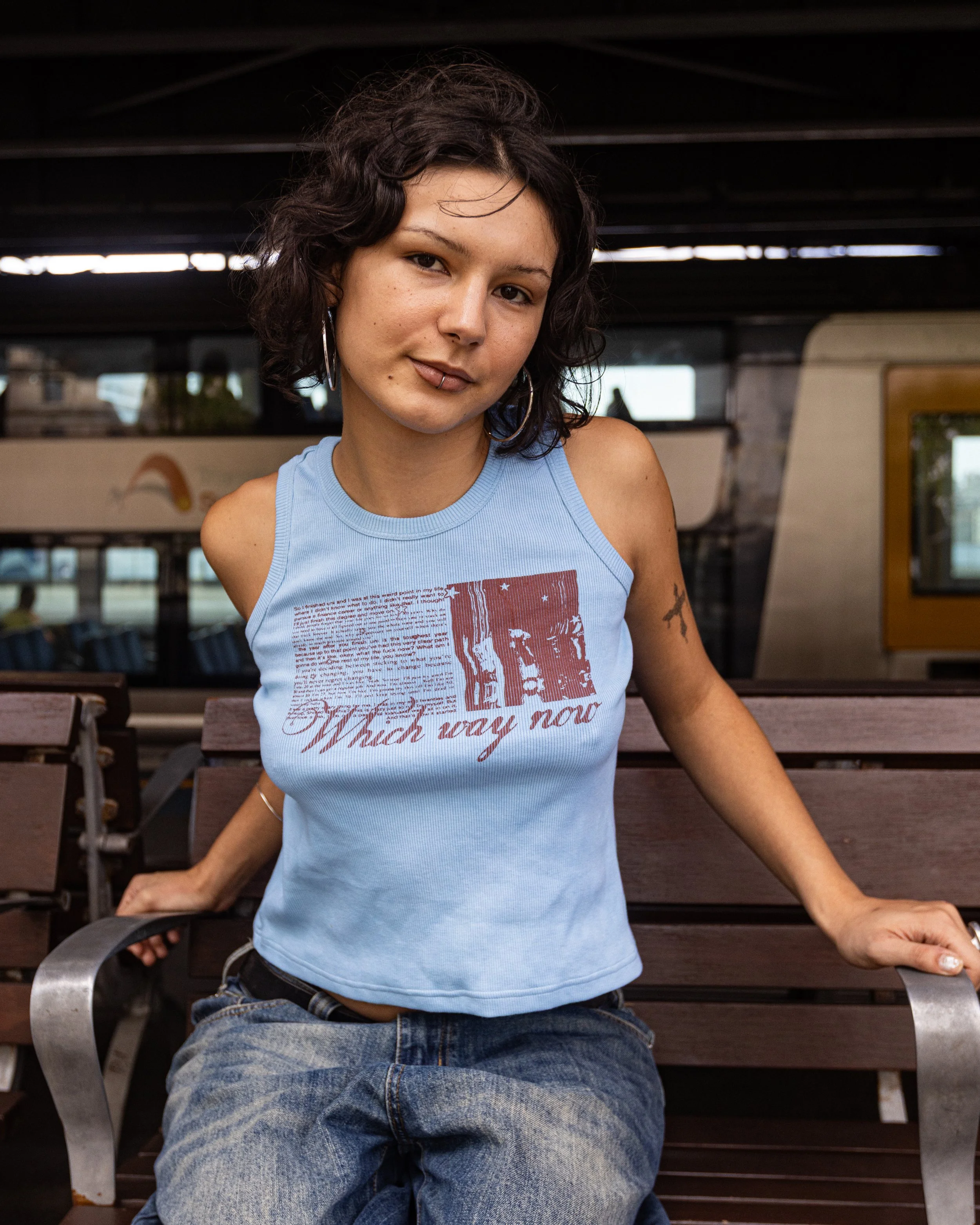 PRESALE: Which Way Now Tank Blue