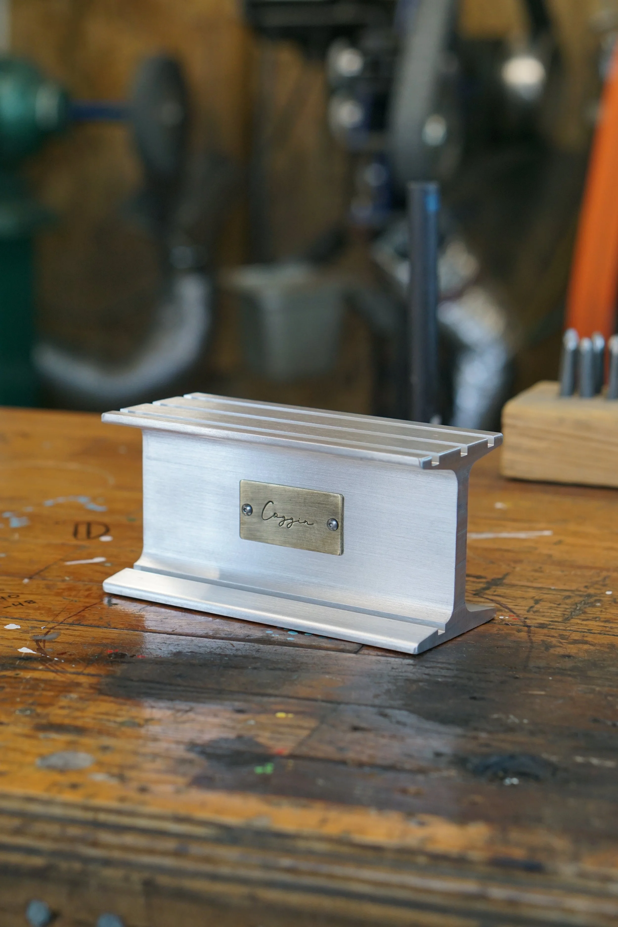 Aluminum I Beam Marker Display