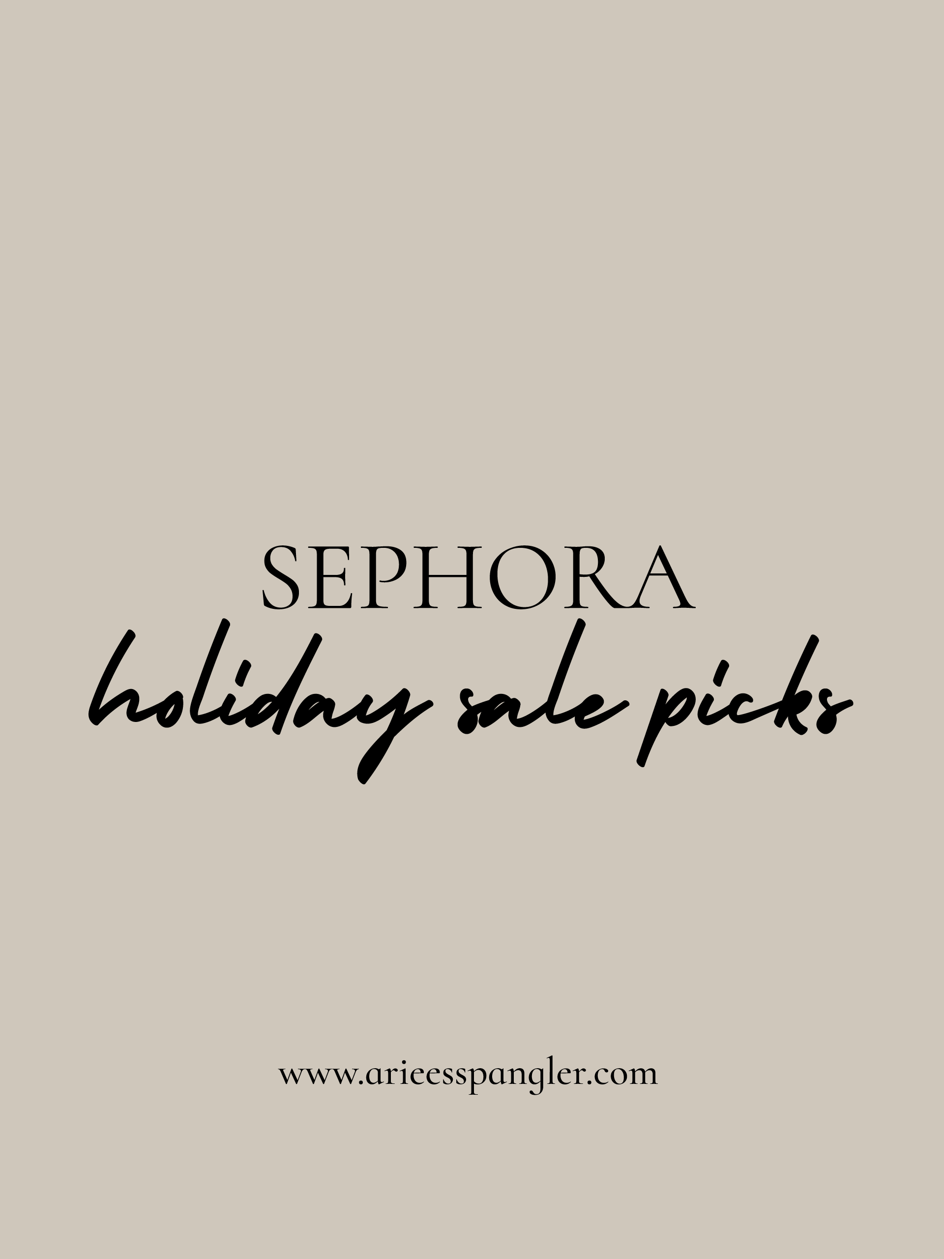 Sephora Holiday Sale Picks: Clean Beauty
