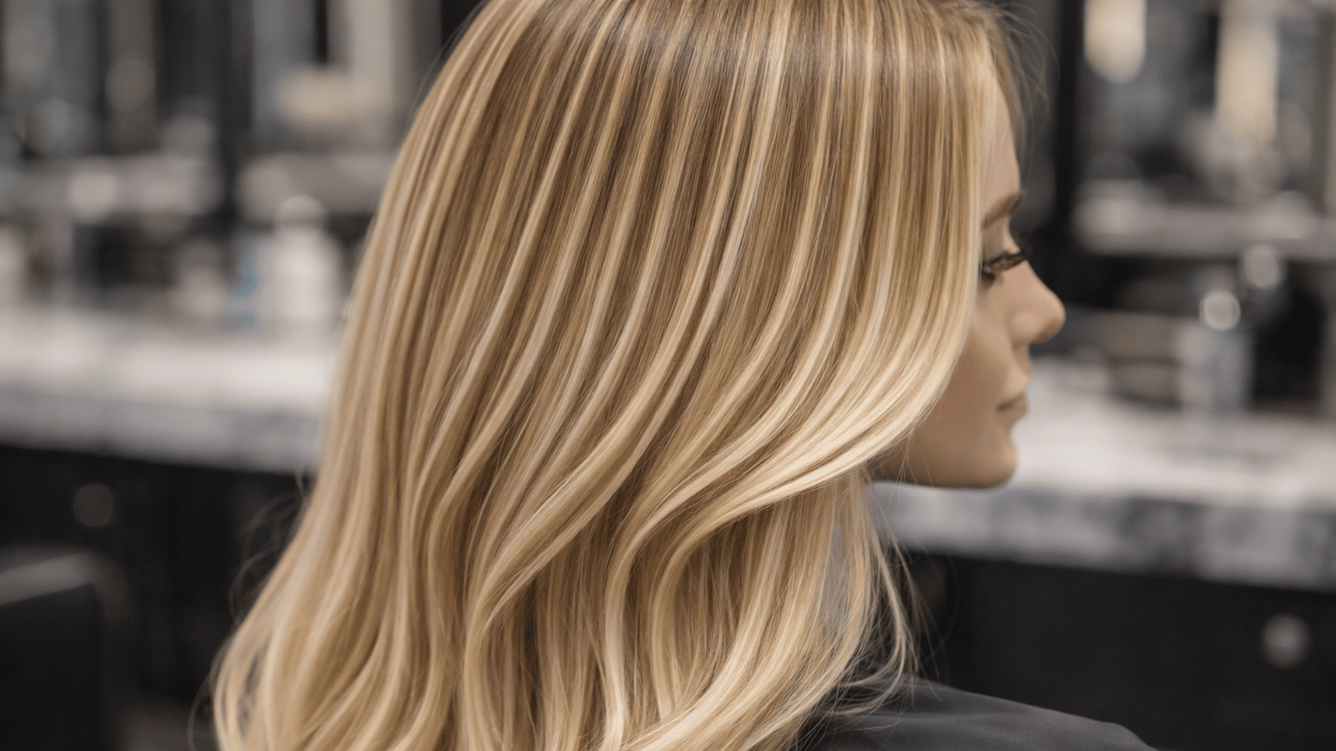 Delicate babylights highlighting technique for even brightness and natural dimension