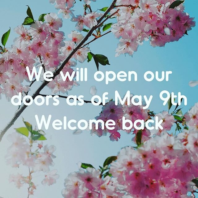 Hey everyone ! We are back after a 7 weeks long break ! We can&rsquo;t wait to see you again . Feel free to direct message us here to schedule your next appointment if you don&rsquo;t already have one .