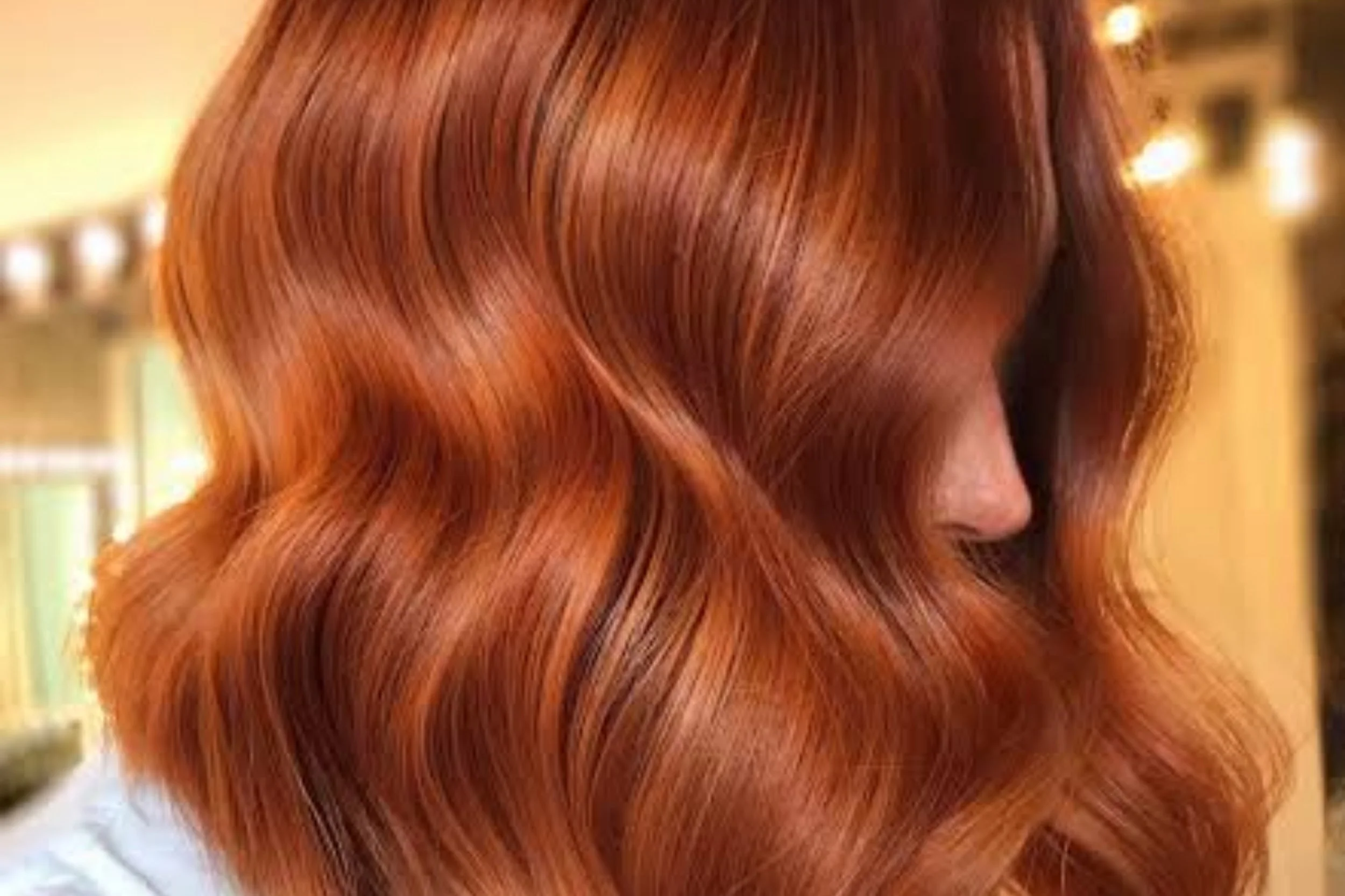 copper cinnamon hair color result Denver salon