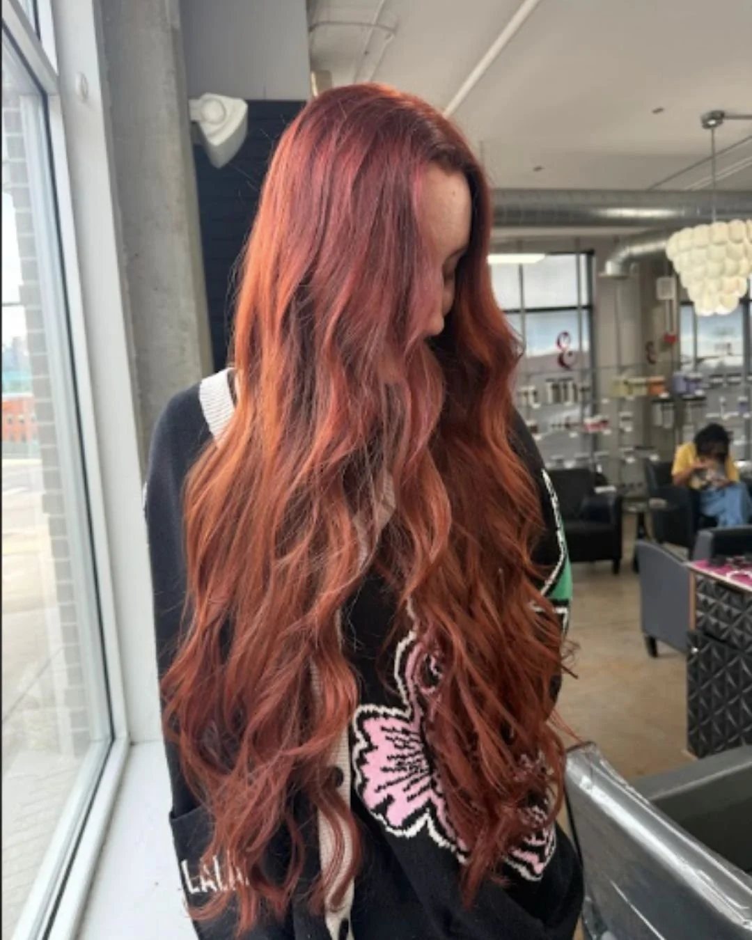 seamless natural hair extensions result