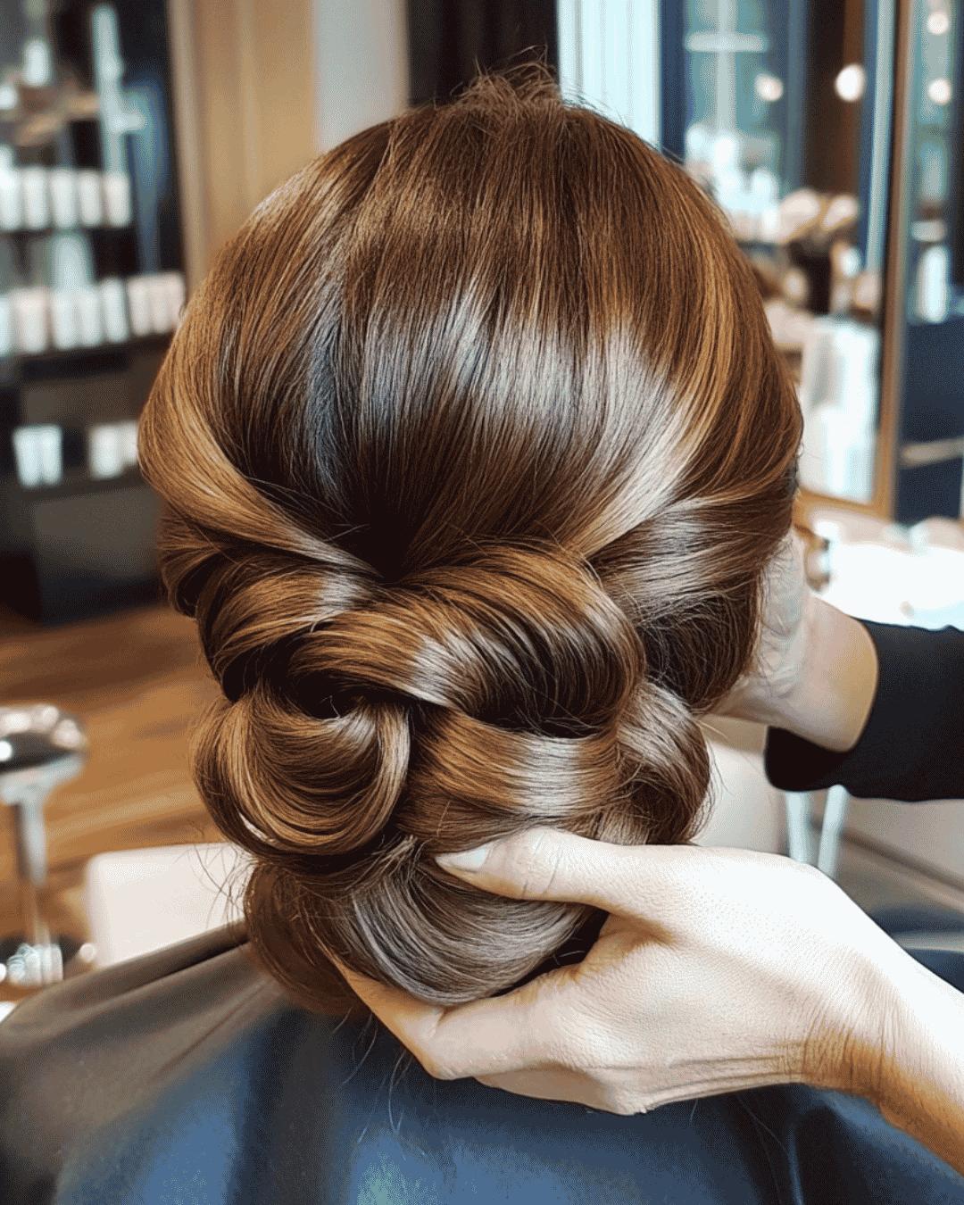 bridal hair trial run Denver salon